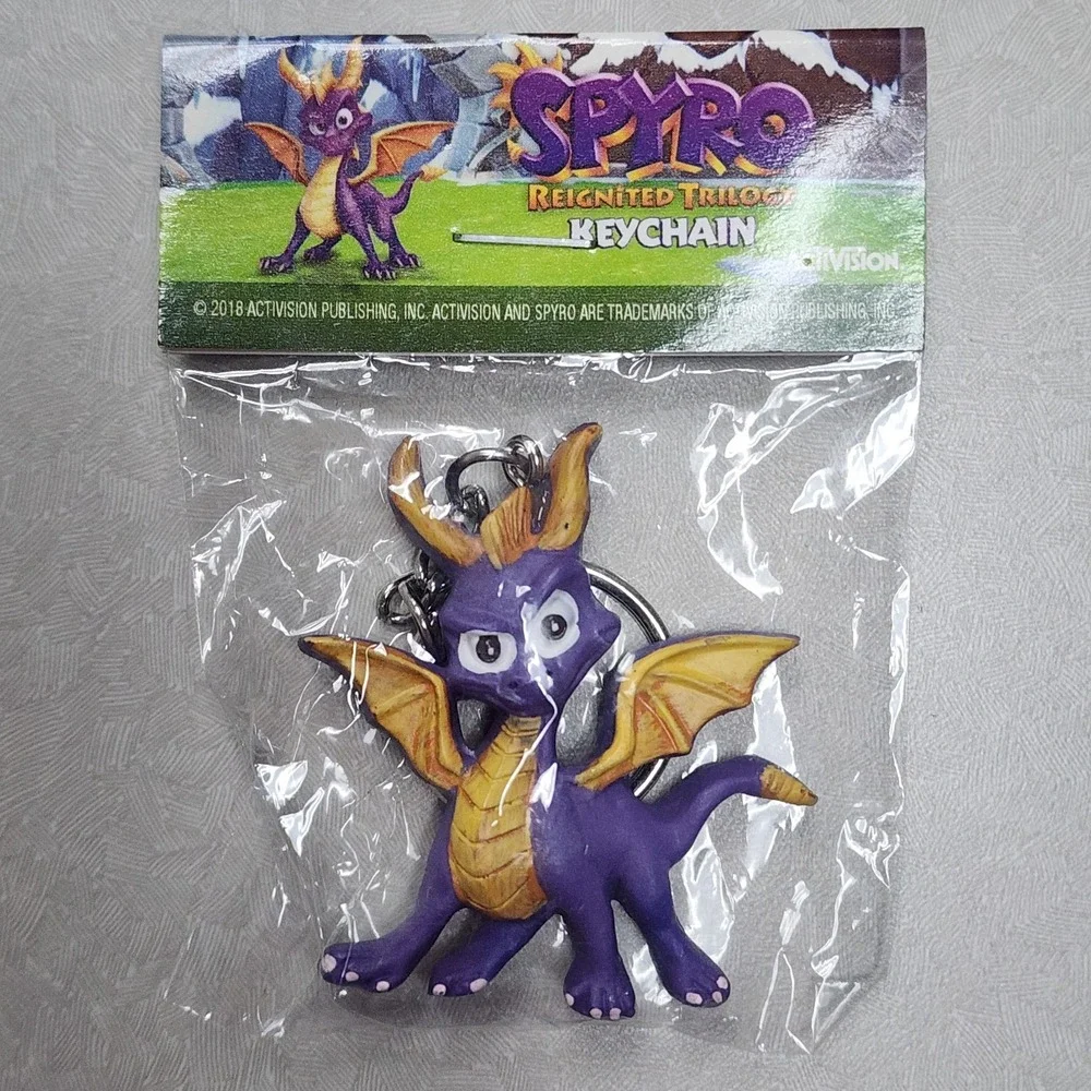 Spyro Reignited Trilogy Preorder Bonus Keychain - Gamestop Exclusive Bonus